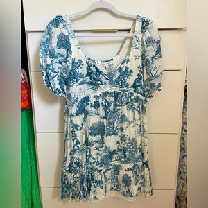 Gianni Bini Toile Mini Dress
